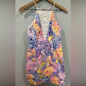 Pearl Shift Dress Lilac "So Snappy" Turtle